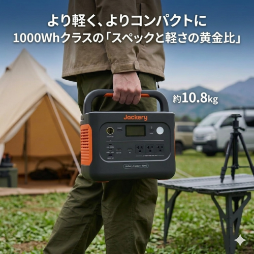 Jackery 1000 New　説明画像