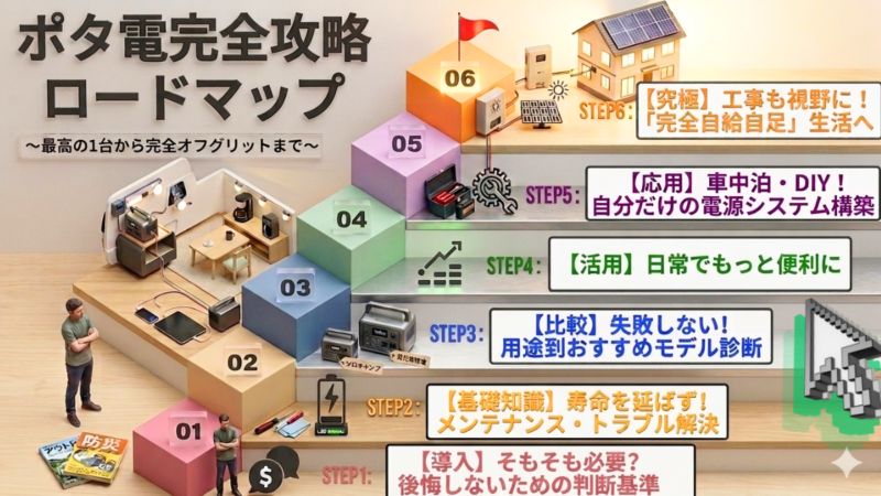 ポタ電攻略ロードマップSTEP4
