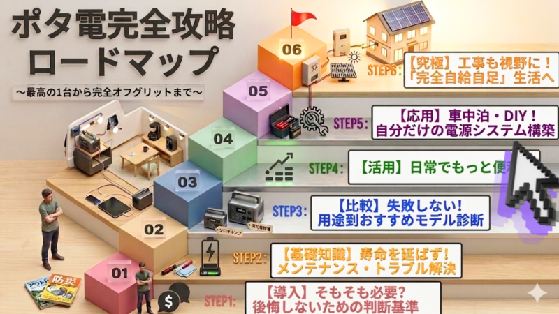 ポタ電攻略ロードマップSTEP5